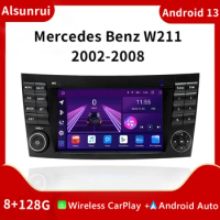 AutoRadio 2 din Android 13 For Mercedes Benz E-class W211 E200 E220 E300 E350 E240 E280CLSCLASS W219 Multimedia Stereo Head Unit