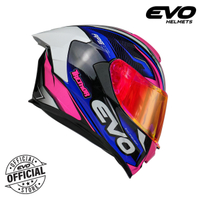 EVO GT-PRO Tremor Dual Visor Full Face Helmet with Free Clear