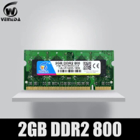 VEINEDA Memory Ram DDR2 2gb 4gb 800Mhz Laptop Memory Ram 2gb ddr 2 PC2-6400 for Notebook motherboard NON-ECC