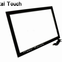 Free Shipping! 82 inch infrared Multi touch screen,10 touch points IR touch frame for smart tv,flat touch screen panel