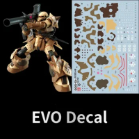 EVO Decal HG-GO6 for SELMA HG 1/144 MS-06GD Zaku High Mobility Surface Type Assembly Model Building Tools DIY Water Stickers