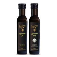 【壽滿趣-FreshPress】紐西蘭頂級冷壓初榨酪梨油1+蒜香風味酪梨油1(250mlx2)