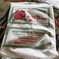 tepung ketan putih rosebrand Bahan