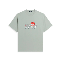 CARNIVAL CNVFW25T018GY BOWLING BOXY T-SHIRT GREY