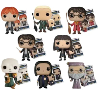 Funko Pop Harry Potter Ron Hermione Snape Dobby Luna Lord Voldemort Soul Eating Vinyl Action Figure Collection Model Toys Gifts