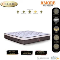 Escon Springbed Amore Pocket Spring Plushtop - Hanya Kasur Spring Bed 100 x 200