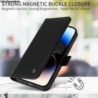 Magnetic Flip Stand Phone Case For VIVO S18 X100 Pro 5G Y17s X100Pro S 18 VIVOS18 Business Leather Wallet Cover Card Bags 2024