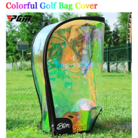 PGM Golf Bag Hood Cover Waterproof PGM Universal Colorful Zipped Golfs Bag Rain Hood Golf Bags Top Covers Golfs Accessories gift