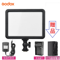 【Godox 神牛】LED120C 平板型 LED燈 可調色溫 3300K-5600K(含大容量電池+座充)