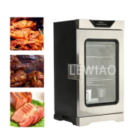 Industrial Stainless Steel Equipment Electric Food Chicken Sausage Fish Smoking Oven Machine Meat Smokehouse Smoker For Sale