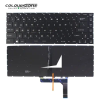 GS65 US Layout Keyboard For MSI GS65VR MS-16Q1 Series English keyboard Black With Backlit