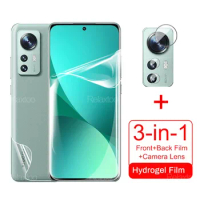 For Xiaomi Mi 12 Pro 12X 12 Ultra Xiomi Mi 12Pro 12Ultra 12 X 12 Mi12 X Camera+Front+Back Screen Hydrogel Protect Film Not Glass