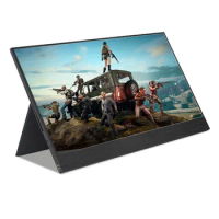 1080P 4K Resolution 13.3 inch IPS Portable Monitor with Touch Screen for PS4 Games