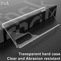 For Sony Xperia 5 II Case IMAK Crystal Case II Ultra Thin Transparent Wear-resisting PC Hard Case Cover Bag For Sony Xperia 5 II