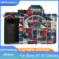 Decal Skin For Sony A7M4 A7IV Vinyl Wrap Film Camera Protective Sticker Protector Coat A7 Mark4 MarkIV Mark 4 IV M4 Alpha 7M4