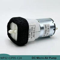 DC 24V Diaphragm air pump mini WP32 massage chair air pump square double hole Pump head silent large air volume for car seat