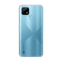 【RedMoon】realme C21 防摔透明TPU手機軟殼