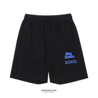 NCAA 短褲 杜克大學 藍惡魔 黑藍LOGO 風衣 運動短褲 男 (布魯克林) 7221554220