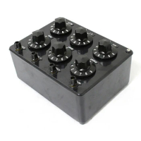 ZX21 DC Resistance Box (Six Sets of Switches) Adjustable Resistance Box Variable Decade Resistor
