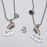 The Goats Dept - Bestfriend Rainbow Magnet Necklace Original / Kalung Pelangi Persahabatan Best Frie