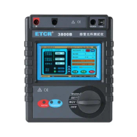 ETCR3800B ETCR3800A Lightning Protection Component Tester MOV GDT PI DAR Mohm Performance Parameters Tester Rechargeable Battery