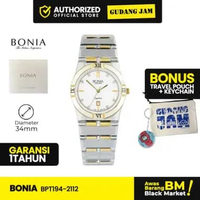 Jam Tangan Pria Bonia BPT194-2112 Analog Stainless Steel strap