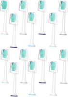 【日本代購】互換 Philips Sonicare 替換刷頭 電動牙刷 替換刷頭 Easy Clean 頭部等均可相容 16支
