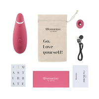 德國 Womanizer Premium 2 吸吮愉悅器 - 粉紅 | 公司貨 保固兩年