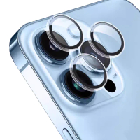 【藍猩】iPhone 15/14/Pro/Pro Max/Plus 康寧鏡頭保護貼 透明(BLUEO)