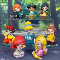 Disney Princess Fairy Town Blind Box Mystery Surprise Box Anime Action Figure Ariel Jasmine Doll Decor Ornament Birthday Gift