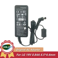 Original AC DC Switching Adapter 19V 0.84A For LG 20M35ASA 20M38H 22M38D LED LCD TV Monitor Power Supply ADS-18FSG-19 19016GPB