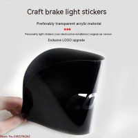 For KIA Cerato 2006-2023 Automobile brake light decorative plate Customized word brake light acrylic sheet car accessories