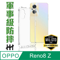 【HH】OPPO Reno8 Z 5G -6.4吋-軍事防摔手機殼系列(HPC-MDOPRN8Z)