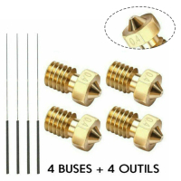 Bộ 8 đầu phun 0,4 mm cho Anycubic i3/MEGA/MEGA S — đầu phun máy in 3D