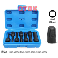 Bộ khẩu lấy gốc gãy thép CRMO 3/8 7 chi tiết Liên shop