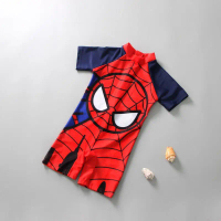 BB9 BAJU RENANG ANAK SPIDERMAN / BAJU RENANG BAYI SPIDERMAN / ROMPER RENANG SPIDERMAN / ROMPER RENAN