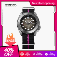 Original Seiko 5 Sports Automatic Mechanical Watch For Men 10Bar Waterproof Luminous Men's Watches Japanese