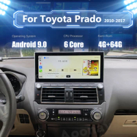 128G 2 din Android car radio For Toyota Prado 2010-2017 car player multimedia android auto Google carplay autoradio