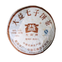 【茶韻】普洱茶2008年大益7572-801熟茶357g一餅 茶葉禮盒(附茶樣10g.收藏盒x1.可提袋)