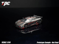 Koenigsegg Agera RS Carbon Fiber Red Stripe 1:64 (TPC)