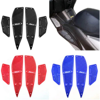 Motorcycle Footrest Footboard Foot Pads Pedal Plate For Yamaha X MAX XMAX 300 XMAX 400 XMAX 250 XMAX 125 2017 2018 2019 Parts
