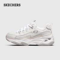 Skechers Shoes for Women "D'LITES 4.0" Dad Shoes, Non-slip and Wear-resistant, Lightweight and Breathable Female Chunky Sneakers