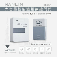 HANLIN-DRSOS 遠距無線門鈴/求救鈴 (免裝電池）按鈕防雨 強強滾