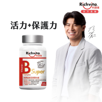 【Richvita利捷維】有酵超級B群膜衣錠60錠