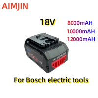 For Bosch 18V backup battery 100% brand new 18V/8.0/10/12 ah rechargeable lithium-ion battery