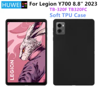 HUWEI Case For Lenovo LEGION Y700 2nd Gen 8.8" TB-320F Tablet Back Case Cover For Legion Y700 2023 8.8 inch Cases Soft TPU Shell