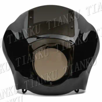 Smoked Quarter Headlight Fairing Windshield For Sportster XL883 XL 1200 Dyna models