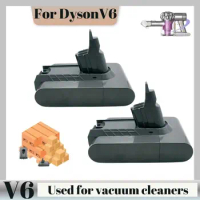 128000mAh 21.6V Li-ion Battery for Dyson V6 Vacuum Cleaner DC58 DC59 DC61 DC62 DC74 SV09 SV07 SV03 965874-02