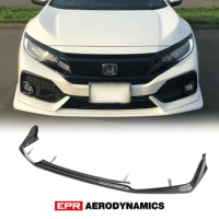 for Honda17 Onwards Civic FK7 Hatchback MUG Style Front Bumper Under Lip Exterior Body Kits Car Accessories