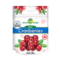 【NATURAL PARK】加拿大蔓越莓果乾-無加糖(150g/包)